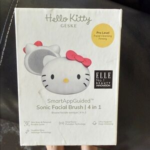 Hello Kitty Smart Sonic Facial Brush with Red Bow